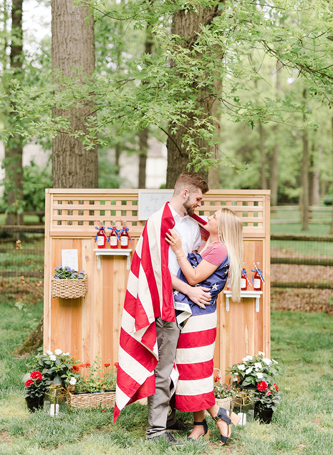 4th Of July Party, Outdoor Engagement Party Inspiration, Engagement Party