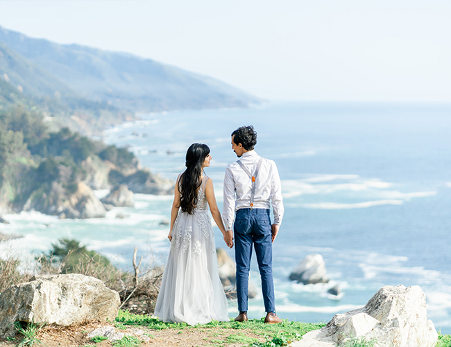 Beach Vow Renewal in Big Sur - Inspired by This