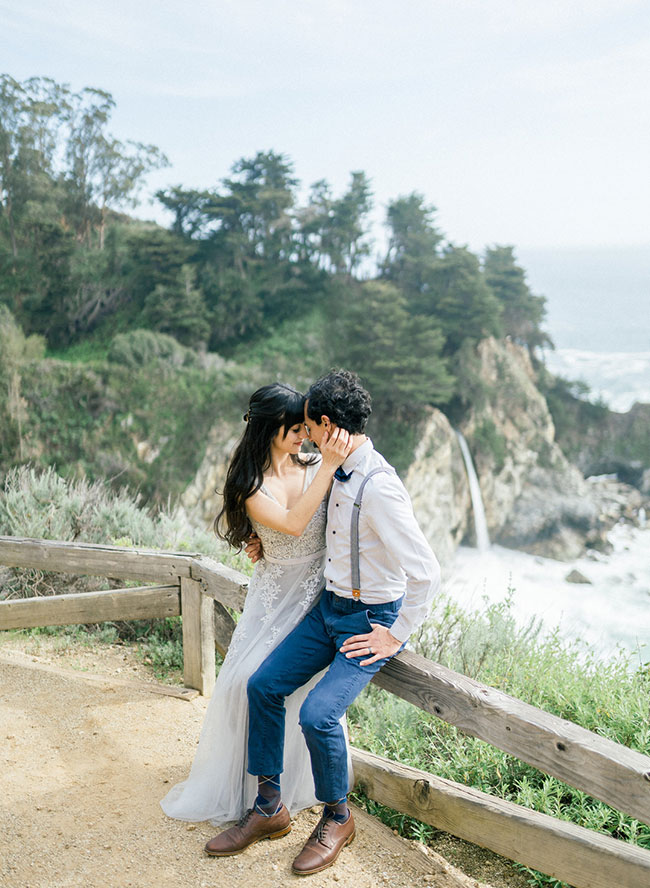 Beach Vow Renewal in Big Sur - Inspired by This