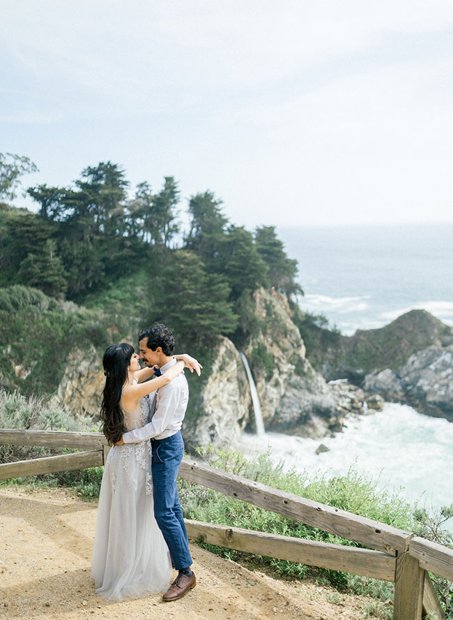 Beach Vow Renewal in Big Sur - Inspired by This