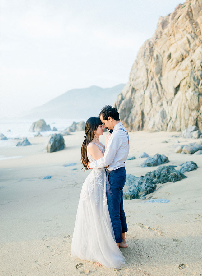 Beach Vow Renewal in Big Sur - Inspired by This