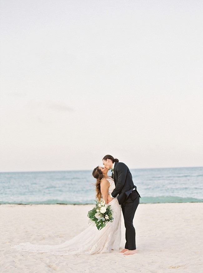 Neutral Destination Wedding in Cancun - Inspired by This