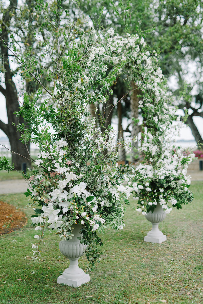 Grey and Ivory Wedding at Lowndes Grove - Inspired by This