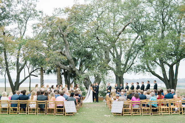 Grey and Ivory Wedding at Lowndes Grove - Inspired by This