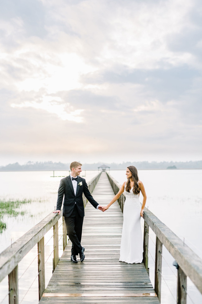 Grey and Ivory Wedding at Lowndes Grove - Inspired by This