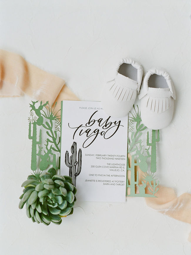 cactus baby shower