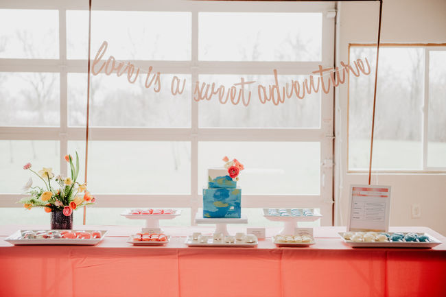 travel inspired bridal shower