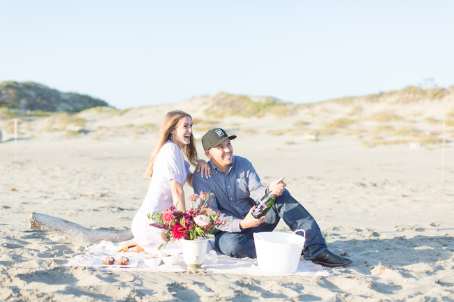 Horseback Riding Turned Surprise Sunset Proposal - Inspired by This