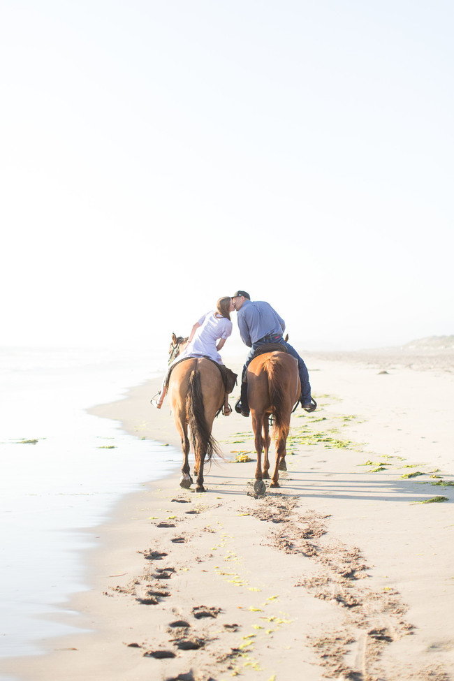 Horseback Riding Turned Surprise Sunset Proposal - Inspired by This