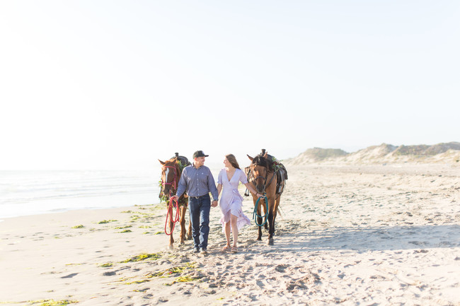 Horseback Riding Turned Surprise Sunset Proposal - Inspired by This