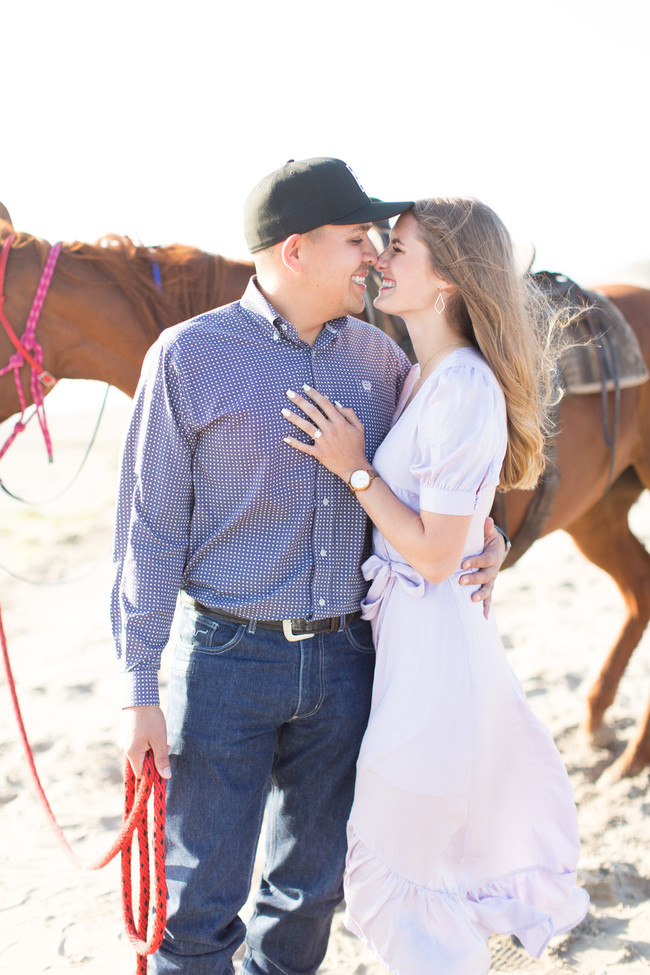 Horseback Riding Turned Surprise Sunset Proposal - Inspired by This