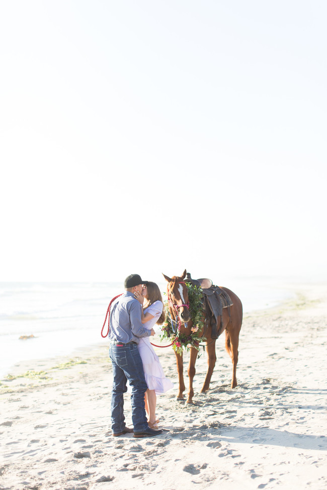 Horseback Riding Turned Surprise Sunset Proposal - Inspired by This