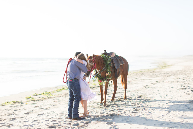 Horseback Riding Turned Surprise Sunset Proposal - Inspired by This