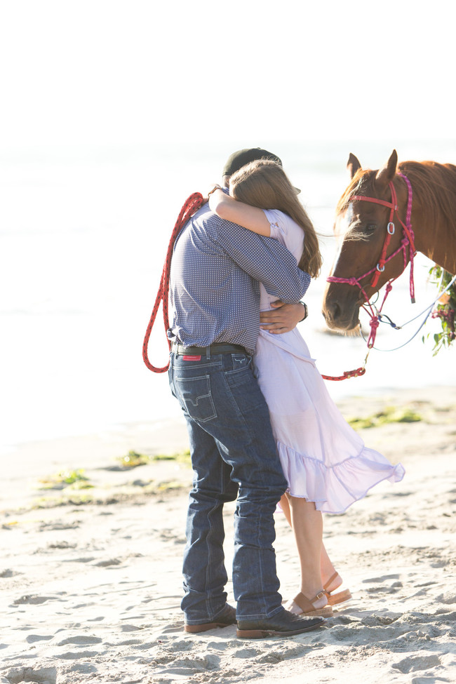 Horseback Riding Turned Surprise Sunset Proposal - Inspired by This