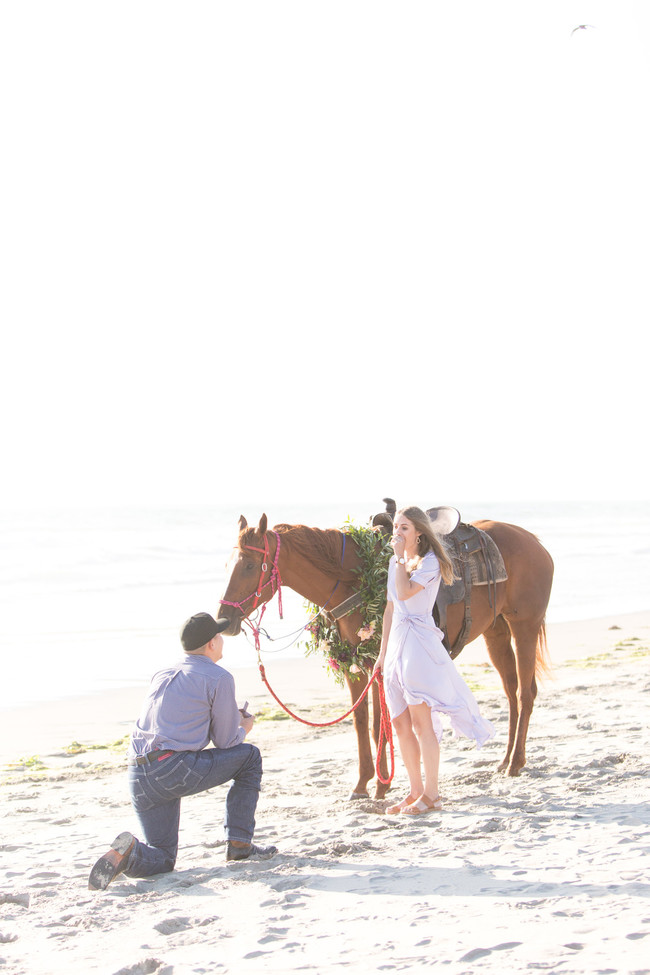 Horseback Riding Turned Surprise Sunset Proposal - Inspired by This