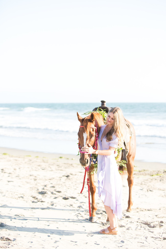 Horseback Riding Turned Surprise Sunset Proposal - Inspired by This