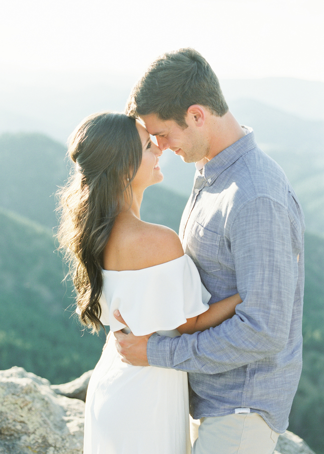 Relaxed Engagement Shoot in the Colorado Mountains - Inspired by This