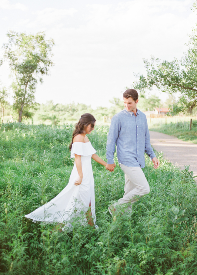 Relaxed Engagement Shoot in the Colorado Mountains - Inspired by This