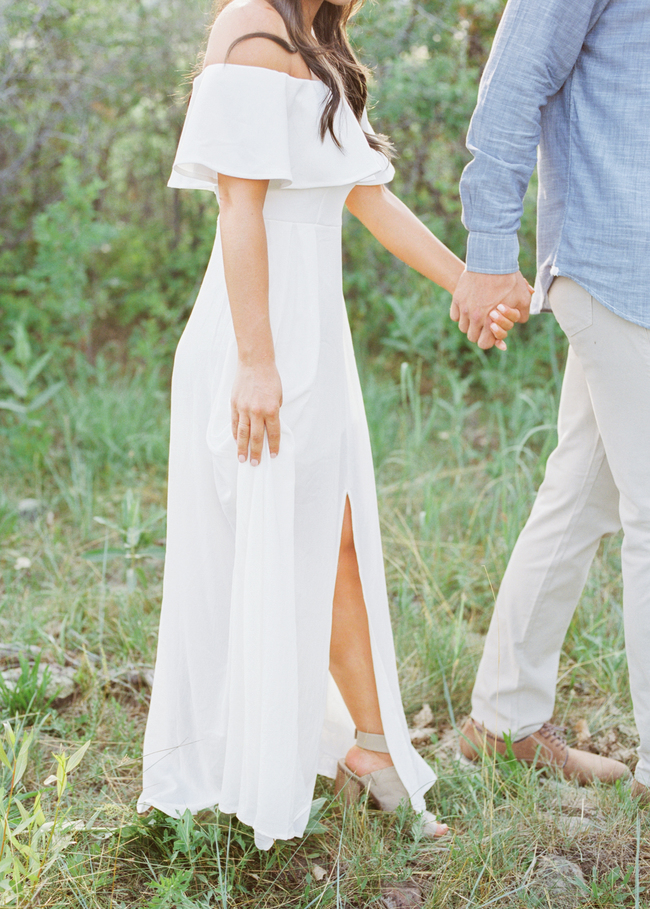 Relaxed Engagement Shoot in the Colorado Mountains - Inspired by This