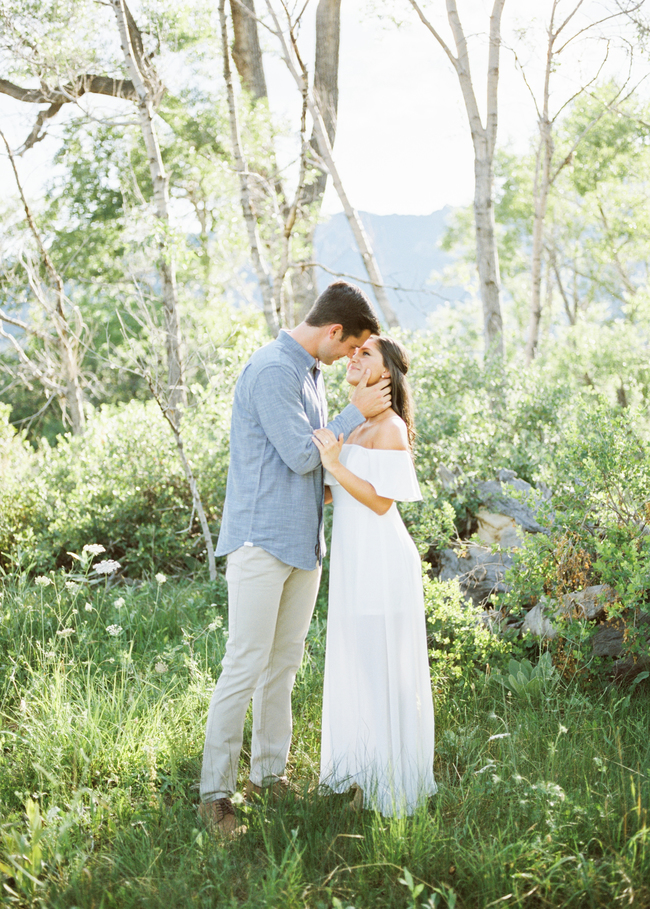 Relaxed Engagement Shoot in the Colorado Mountains - Inspired by This