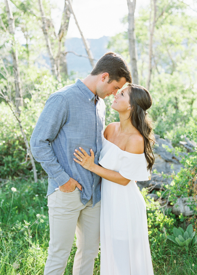 Relaxed Engagement Shoot in the Colorado Mountains - Inspired by This