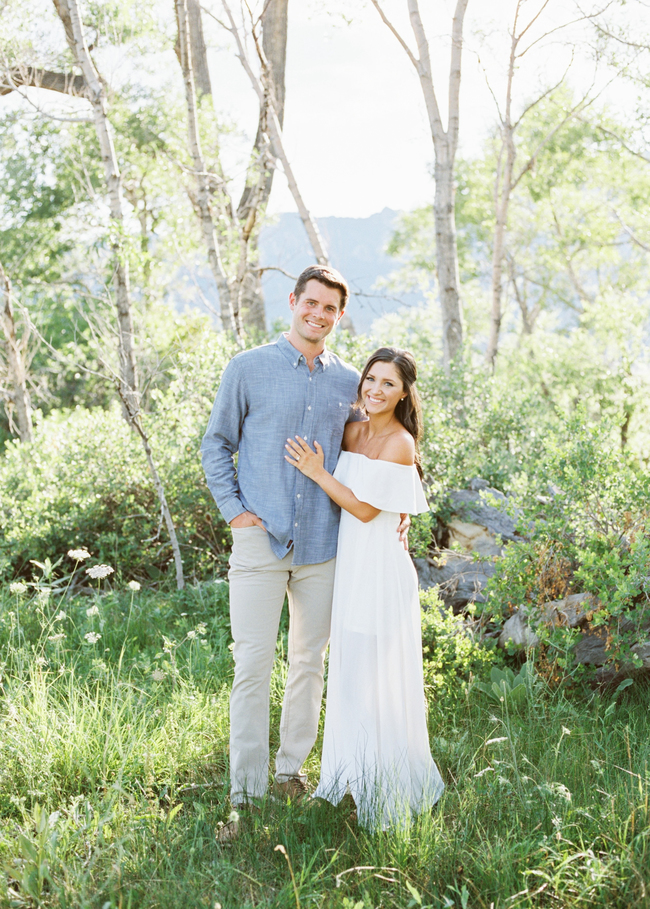 Relaxed Engagement Shoot in the Colorado Mountains - Inspired by This
