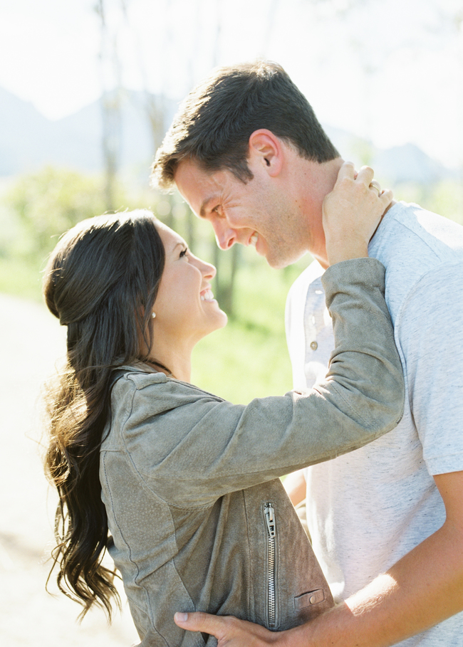 Relaxed Engagement Shoot in the Colorado Mountains - Inspired by This