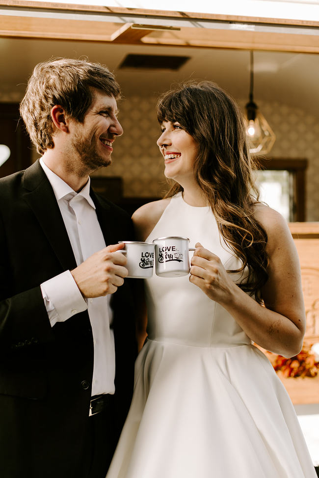 Moody & Minimalist Barn Wedding Inspiration - Inspired by This