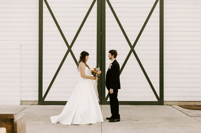 Moody & Minimalist Barn Wedding Inspiration - Inspired by This