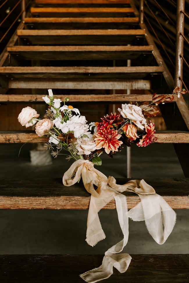 Moody & Minimalist Barn Wedding Inspiration - Inspired by This