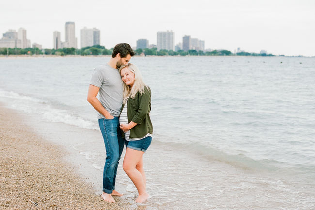 Lakeside Maternity Shoot at Sunrise - Inspired by This