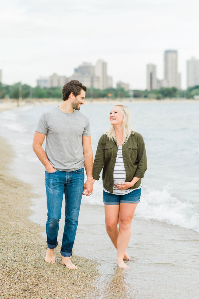 Lakeside Maternity Shoot at Sunrise - Inspired by This