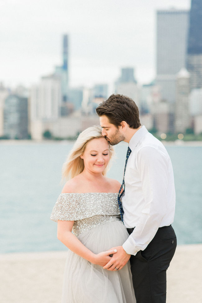 Lakeside Maternity Shoot at Sunrise - Inspired by This