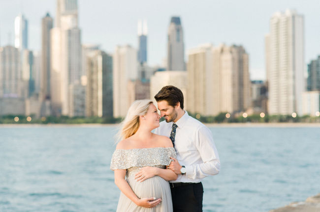 Lakeside Maternity Shoot at Sunrise - Inspired by This