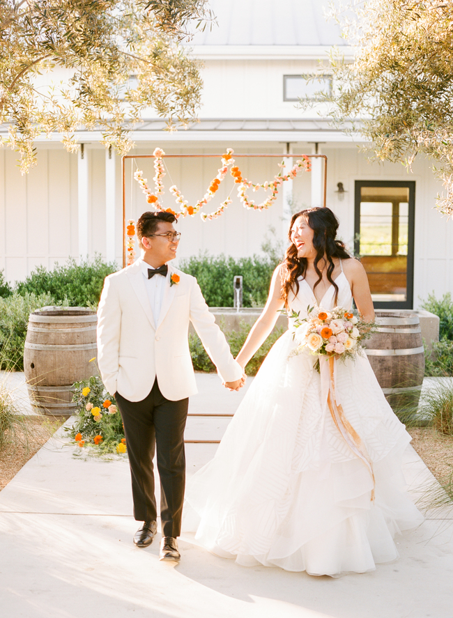 A pop of Marigold wedding inspiration - Inspired by This