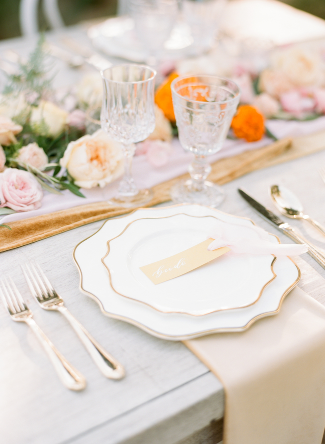 A pop of Marigold wedding inspiration - Inspired by This