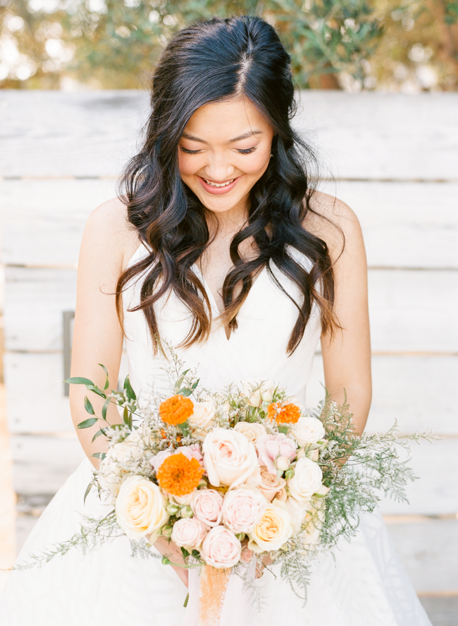 A pop of Marigold wedding inspiration - Inspired by This