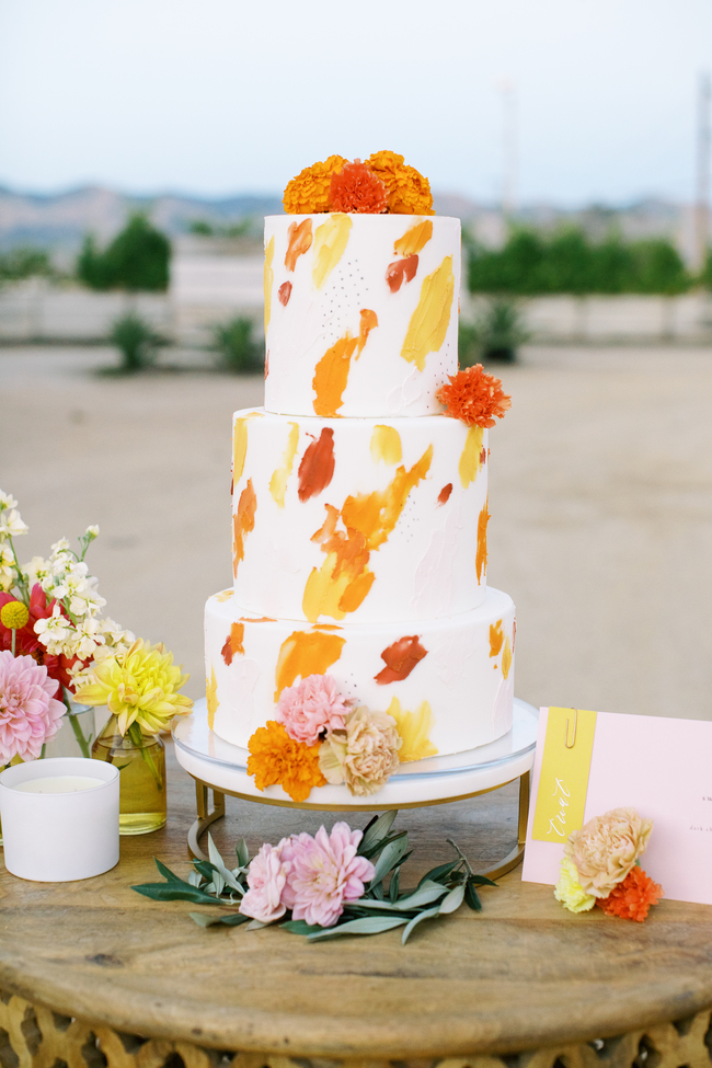 A pop of Marigold wedding inspiration - Inspired by This