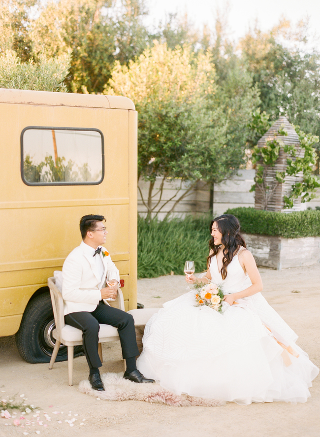 A pop of Marigold wedding inspiration - Inspired by This