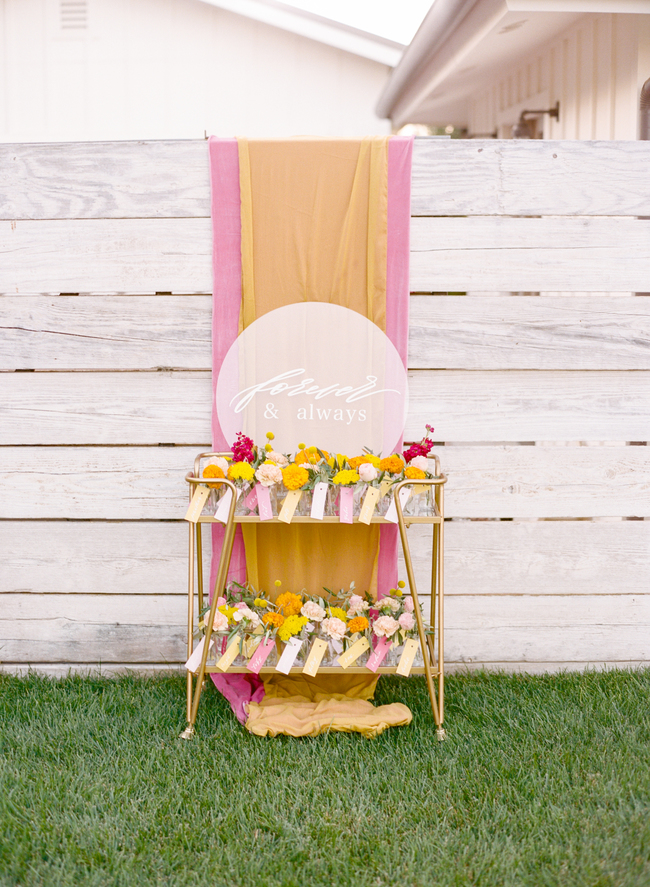 A pop of Marigold wedding inspiration - Inspired by This