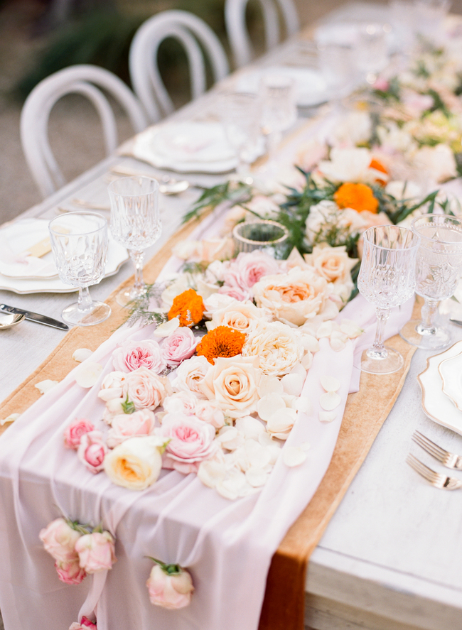 A pop of Marigold wedding inspiration - Inspired by This