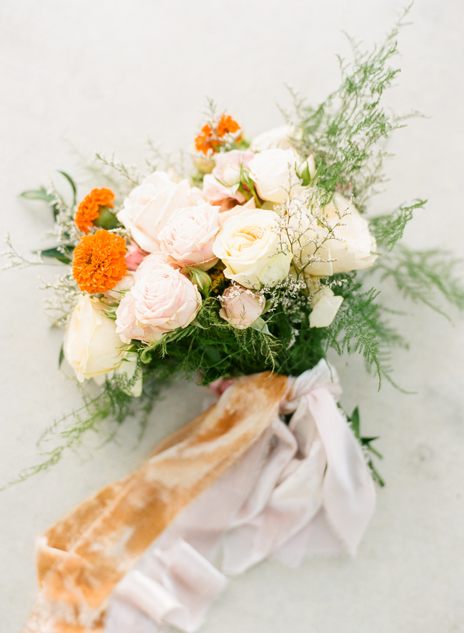 A pop of Marigold wedding inspiration - Inspired by This