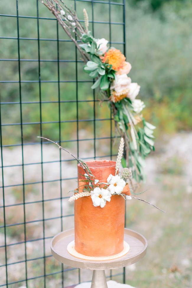 shades of rust wedding