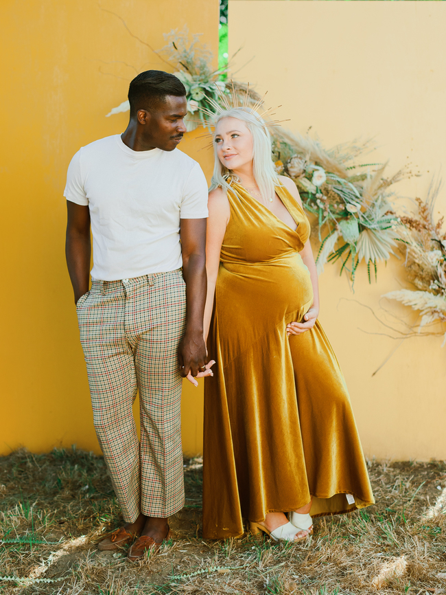 Chic Golden Tones Baby Shower in California - Inspired by This