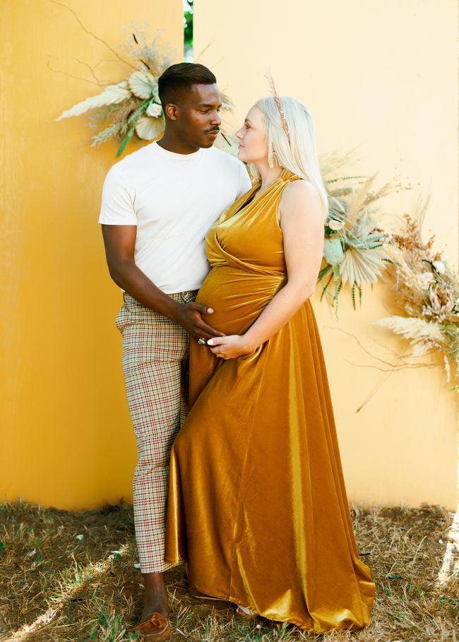 Baby shower outlet yellow dress