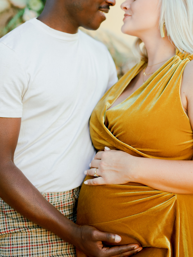 Chic Golden Tones Baby Shower in California - Inspired by This