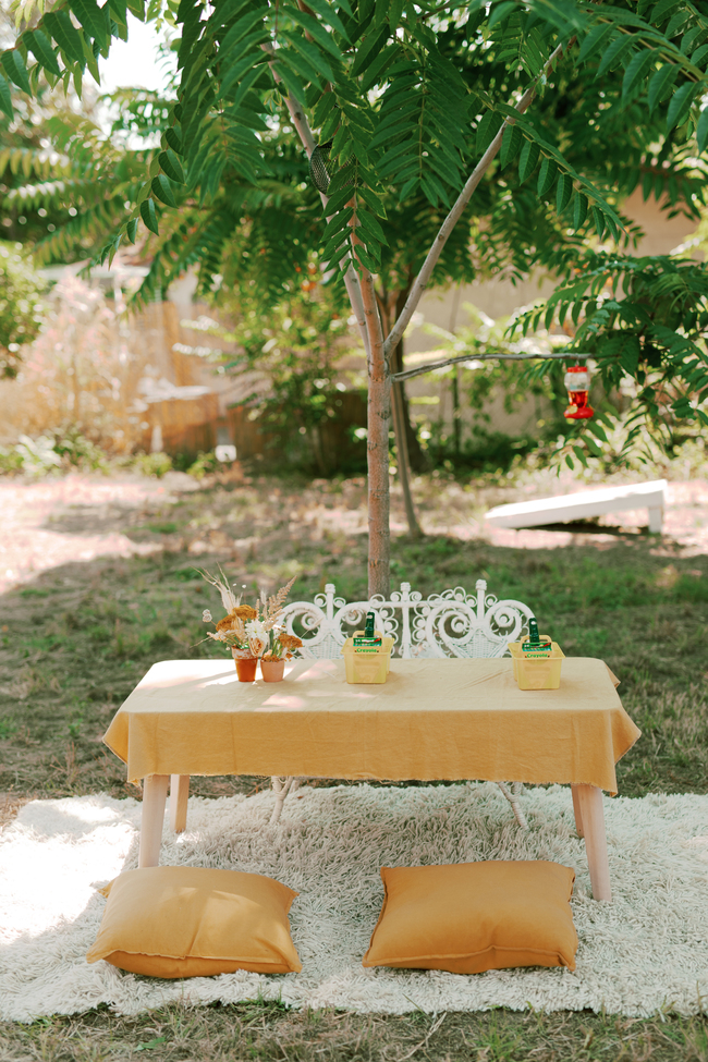 Chic Golden Tones Baby Shower in California - Inspired by This