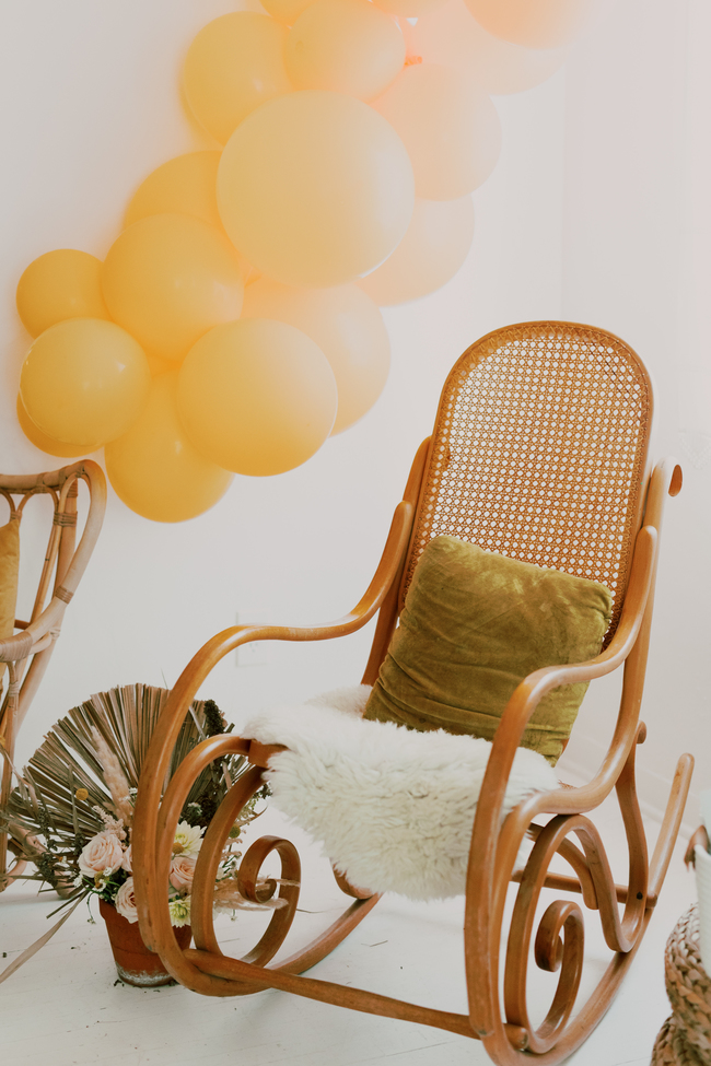 Chic Golden Tones Baby Shower in California - Inspired by This