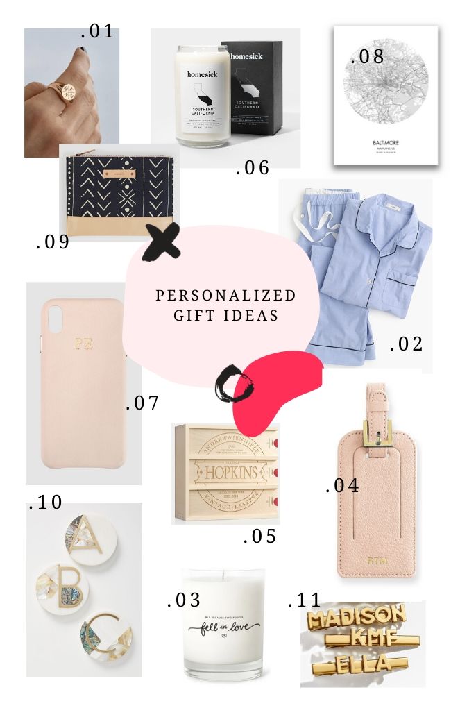 personalized gift guide