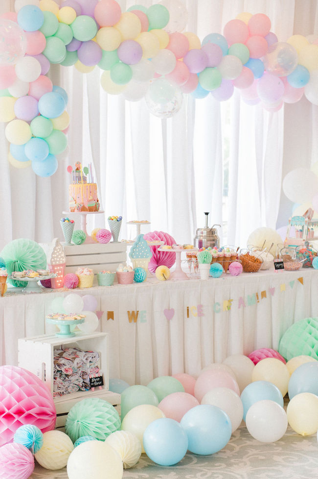 We All Scream For Ice Cream Kid S Birthday Party Inspired By This